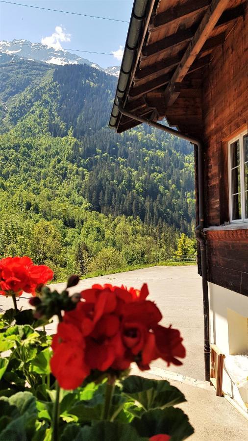 Triftblick Bed & Breakfast Gadmen Exterior photo